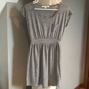 Gray cotton dress